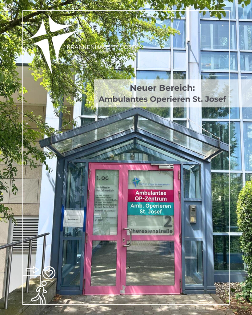 Ambulantes OP-Zentrum St. Josef Eingang.